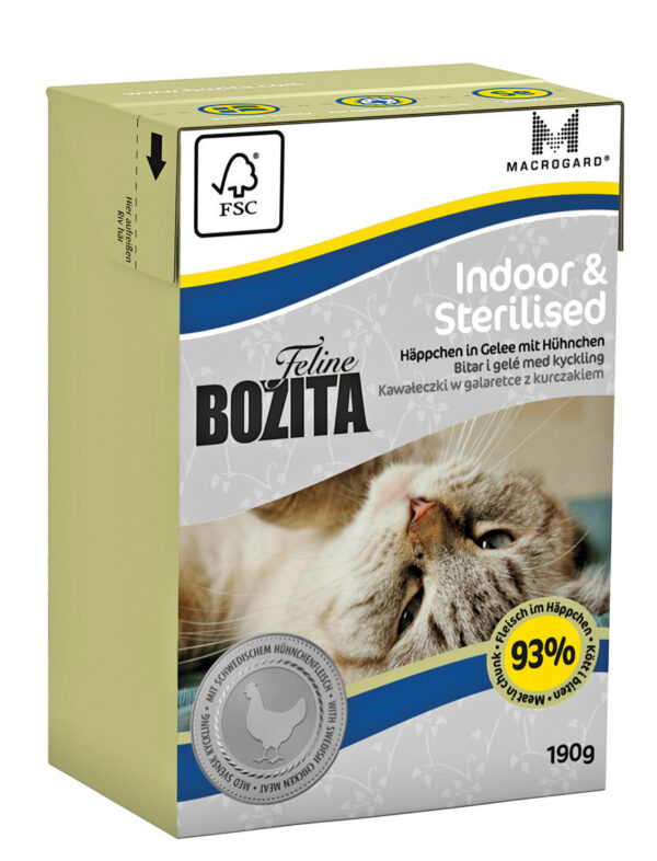 Bozita Feline Indoor Sterilized 190g