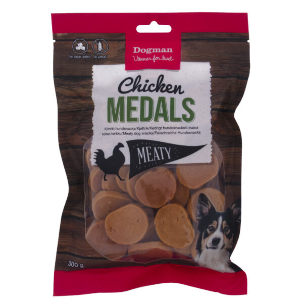 Dogman Chicken medals 300g